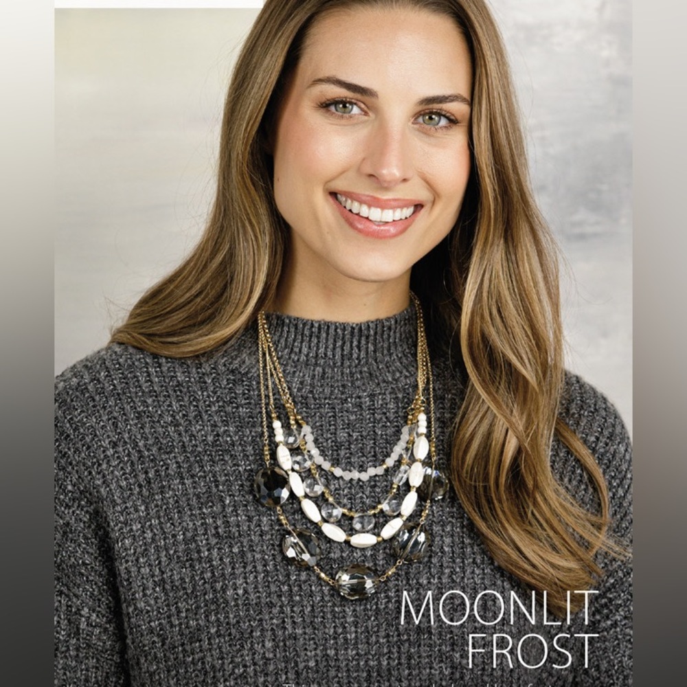 Moonlit Frost Necklace